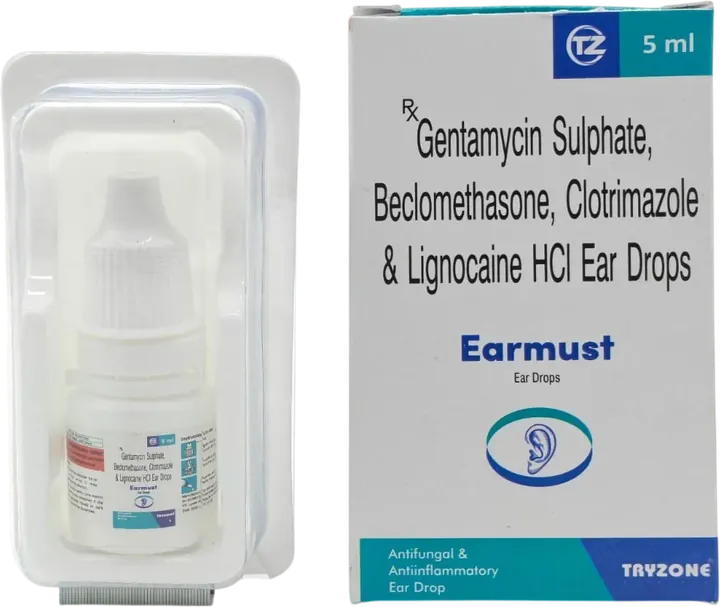Earmust Drops manufactured by Tryzone Life Care