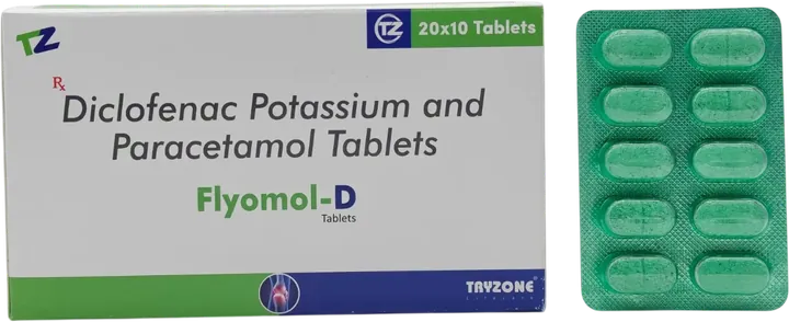 Flyomol-D Tablet manufactured by Tryzone Life Care