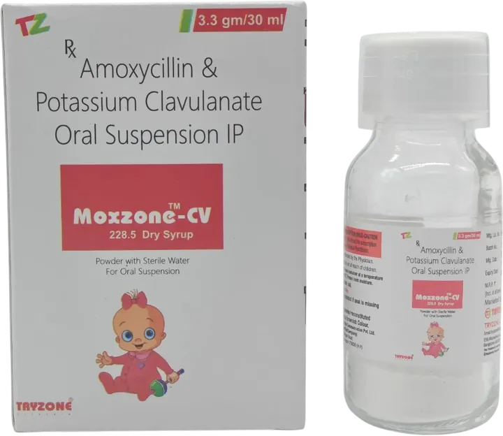 Moxzone-CV 228.5 Dry Syrup manufactured by Tryzone Life Care