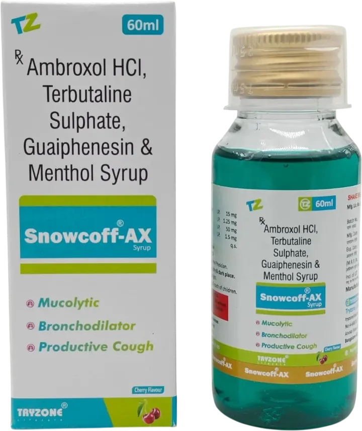 Snowcoff-AX Syrup manufactured by Tryzone Life Care